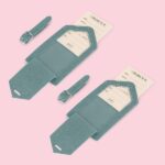 Legami - Etichette Bagaglio, Let's Get Lost Together, Set di 2 Targhette per Valigia, Accessorio per Viaggio Aereo Crociera Treno, Tag del Bagaglio per Proteggi Dati in Pelle PU e Microfibra - immagine 4
