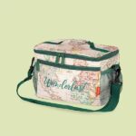 Legami - Isolierte Lunch-Tasche, Thema Travel, Thermotasche für Mittagessen, Großes Fassungsvermögen 7,7 Liter, Verstellbarer Schultergurt, 28 x 17 x 15 cm - immagine 3