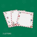 Legami - Kit per Lettera a Babbo Natale, Set Lettera Unisex, Contiene Busta, Lettere Da Compilare, Cartolina, Foglio Adesivi, Dettagli in Lamina-Glitter, Carta Certificata FSC - immagine 7