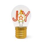 Legami - Lampada da Tavolo a forma di Lampadina, For Indoor Use Only, Ricaricabile con Cavo USB, Senza Fili, 6.8 x 10.3 cm