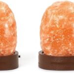 Legami - Lampada di Sale dell'Himalaya, Mini, Ø 7 cm, 300/400 g, Cromoterapia, Forma Naturale, Effetto Luminoso, Batterie non incluse, Handmade