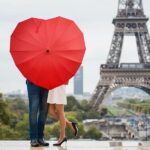 Legami - Ombrello a Forma di Cuore, I Love You Umbrella, Diametro 123 cm, Apertura Manuale, Struttura in Acciaio Nero, Impugnatura in Plastica - immagine 3