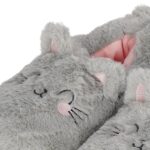 Legami - Pantofole Cosy Slippers, Tema Kitty, Medium, Taglia EU 39-41, UK 6-7, Suola in Gomma, Lavabili in Lavatrice - immagine 3