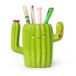 Legami - Portapenne in Ceramica, Desk Friends, da Scrivania, Dipinti a Mano, Idea Regalo, Desk Organizer