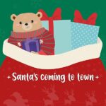 Legami - Sacco per Regali di Babbo Natale, Dimensioni 50 x 70 cm, Con Coulisse, Resistente, Riutilizzabile, Grande Borsa Per Regali di Natale - immagine 3