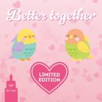 Legami - Set Penne Cancellabili San Valentino 2026, Better Togheter, con Inchiostro Cancellabile Termosensibile, Turchese, Arancione, Cancella Senza Consumare il Foglio - immagine 6