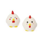 Legami - Set Sale e Pepe in Ceranica, Tema Hen, in Ceramica Decorati a Mano