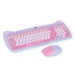 Legami - Set Tastiera con 15 Tasti Multimediali, Mouse Wireless con 3 Opzioni di Velocità, Ideale per l'Ufficio, Tema Meow - immagine 4