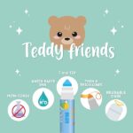 Legami - Set di 12 Pennarelli - Teddy Friends, 12 Colori Assortiti, Lavabili e Atossici, Punta Anti-Rientro, Tratti Sottili e Ampi, per Bambini e Bambine, Confezione Riutilizzabile - immagine 4