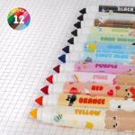 Legami - Set di 12 Pennarelli - Teddy Friends, 12 Colori Assortiti, Lavabili e Atossici, Punta Anti-Rientro, Tratti Sottili e Ampi, per Bambini e Bambine, Confezione Riutilizzabile - immagine 6