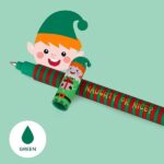 Legami - Set di 3 Penne Gel Cancellabili, Christmas Edition, Penne con Inchiostro Cancellabile Termosensibile, Rosso, Blu, Verde, Erasable Pen Natalizie, Cancella Senza Consumare il Foglio - immagine 7