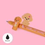 Legami - Set di 3 Penne Gel Cancellabili Fur-ever Friends, Penne con Inchiostro Cancellabile Termosensibile, Nero, Blu, Rosso, Cancella Senza Consumare il Foglio, Punta 0,7 mm - immagine 6