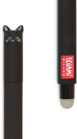 Legami Set di 3 penne gel cancellabili Panda,Cats e Bee + Refill Neri - immagine 5