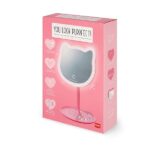 Legami - Specchio da Trucco con Luce - You Look Purrfect! - Specchietto per Truccarsi a Forma di Gatto, Luminosità e Inclinazione Regolabili, Doppia Alimentazione USB o Batterie, per Make Up - immagine 7