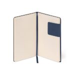 Legami - Taccuino a righe, Medium,192 Pagine, Copertina in morbido PU, in Carta certificata FSC®, Carta avorio 90 g/m², Planner mensile, Rubrica, Segnalibro, 13x21 cm, Colore Galactic Blue - immagine 6