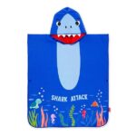 Legami - Telo Mare Bambini, Poncho Asciugamano per Bambini, Accappatoio in Microfibra, Compatto, Leggero, Asciugatura Rapida, Ultra Assorbente, Asciugamano con Cappuccio, Taglia Unica