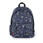 Legami - Zaino, Scomparto per laptop 15", Chiusura a Zip, Tasca laterale per Borraccia, Tasca frontale a Zip, Spallacci imbottiti, Cinghie regolabili, Realizzato da Plastica riciclata, 35x45 cm, 32 L