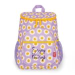 Legami - Zaino Termico Cooler Backpack, Tema Daisy, Resistente, Termoisolante, Antigoccia, Capiente, Scomparto principale, Tasca centrale, 2 Tasche Laterali, 29 x 35 x 21 cm