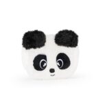 MOFU MOFU - Portamonete Plush Ufficiale Mofu Mofu, con Peluche 3D, Pratica Chiusura a Zip, Patch Logo sul Retro, 18x12x28h cm
