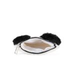 MOFU MOFU - Portamonete Plush Ufficiale Mofu Mofu, con Peluche 3D, Pratica Chiusura a Zip, Patch Logo sul Retro, 18x12x28h cm - immagine 3