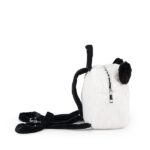 MOFU MOFU - Zaino Sagomato Plush Ufficiale Mofu Mofu, Ideale per Asilo e Tempo Libero, con Manici Regolabili e Pratica Chiusura a Zip, 24x19h cm - immagine 3