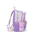 MOFU MOFU - Zaino Scuola Ufficiale Mofu Mofu, con 2 Ampi Spazi Centrali, Capiente Tasca Frontale, Spallacci Regolabili e Imbottiti, Retro e Fondo Termoformati, 32x43Hx23cm, Lilla - immagine 4