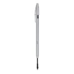 PENNA A SFERA BIC RICARICABILE RECHARGEABLE CRISTAL IN METALLO RE-NEW 1 MM NERO CON 2 REFILL SCEGLIE CARTOLERIA TIZIANA - immagine 6