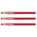 PILOT Set di 3 penne roller FRIXION Ball Sticks 07, rosso