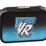 Panini ASTUCCIO CORREDO 3 ZIP SPORTY VICTORY FORTNITE, Nero