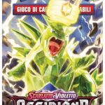 Pokémon Scarlatto e Violetto OSSIDIANA INFUOCATA - 1 Una Busta Pacchetto ITALIANO da 10 carte - Artwork RANDOM Casuale - Bustina Booster (ITALIANO)