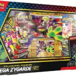 Pokémon: collezione premium Mega Zygarde-ex del GCC Pokémon (una carta promozionale, una carta lenticolare gigante, un adesivo e otto buste di espansione), Edizione in Italiano