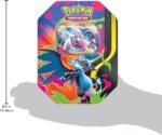 Pokémon: scatola da collezione Mega Charizard/Mega Charizard X-ex del GCC Pokémon (quattro buste di espansione e una carta promozionale olografica), Edizione in Italiano - immagine 4