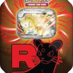 Pokémon: scatola da collezione Team Rocket - Persian-ex del GCC Pokémon (una carta promozionale olografica e quattro buste di espansione)