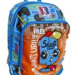 Pool Over ZAINO SCUOLA ORGANIZZATO BOY YOUNG PEOPLE SKATEBOARD CON LED