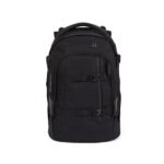 Satch Pack Blackjack, ergonomischer Schulrucksack, 30 Liter, Organisationstalent, Schwarz, onesize, SAT-SIN-001-800