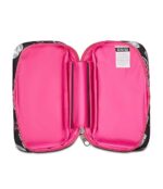 Seven Astuccio Scuola Speed Case, Nero Viola Fucsia, Draft Heart, Portapenne Mono Scomparto Con Plance Amovibili e Penne, Matite, Colori, Accessori Zaino, Elementari, Medie, Bambina - immagine 6