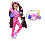 Simba - Bambola Kawaii Hi Lucy, bambola Fashion 26 cm, con capelli lunghi da pettinare, ispirata al trend giapponese Kawaii, per bambine dai 4 anni, 105953975 - immagine 3