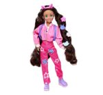 Simba - Bambola Kawaii Hi Lucy, bambola Fashion 26 cm, con capelli lunghi da pettinare, ispirata al trend giapponese Kawaii, per bambine dai 4 anni, 105953975 - immagine 4