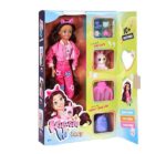 Simba - Bambola Kawaii Hi Lucy, bambola Fashion 26 cm, con capelli lunghi da pettinare, ispirata al trend giapponese Kawaii, per bambine dai 4 anni, 105953975 - immagine 9