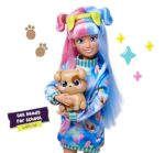 Simba - Bambola Kawaii Hi Mia, bambola fashion da 26 cm, lunghi capelli rosa e blu, ispirata al trend giapponese Kawaii, per bambini dai 4 anni in su, 105953974 - immagine 5