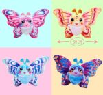 Simba - FluffyFly 4 assortimenti, morbido peluche da 12 cm, misura ali 30 cm, soffia nella confezione e prende vita, per bambini dai 3 anni, 105951575 - immagine 6