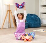 Simba - FluffyFly 4 assortimenti, morbido peluche da 12 cm, misura ali 30 cm, soffia nella confezione e prende vita, per bambini dai 3 anni, 105951575 - immagine 8