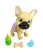 Simba - Pamper Petz Bulldog Francese, con accessori, gender reveal, certificato di adozione, +3 anni, 105950098 - immagine 3